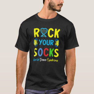 Camiseta Día Mundial del Síndrome de Down sacude tu concien