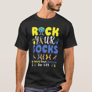 Camiseta Día Mundial del Síndrome de Down sacude tu concien