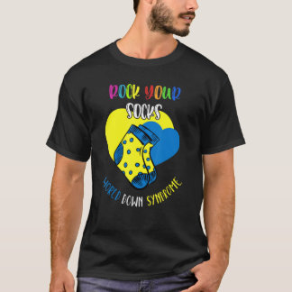 Camiseta Día Mundial del Síndrome de Down sacude tu concien