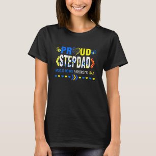 Camiseta Día Mundial del Síndrome de Down Stepdad Awareness