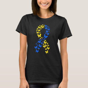 Camiseta Día Mundial del Síndrome de Down T21 Cinta de mari