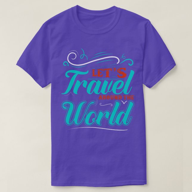 Camiseta Día mundial del turismo 10 (Diseño del anverso)