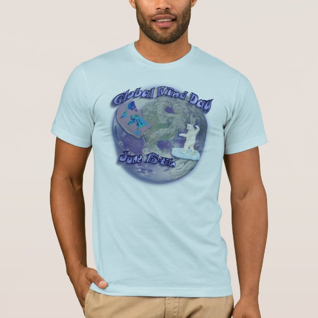 Camiseta Día Mundial del Viento (Anverso)