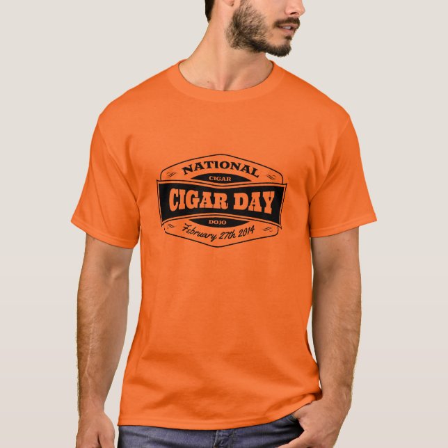 Camiseta Día nacional 2014 del cigarro (Anverso)