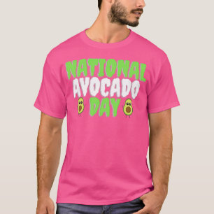 Camiseta día nacional de aguacate