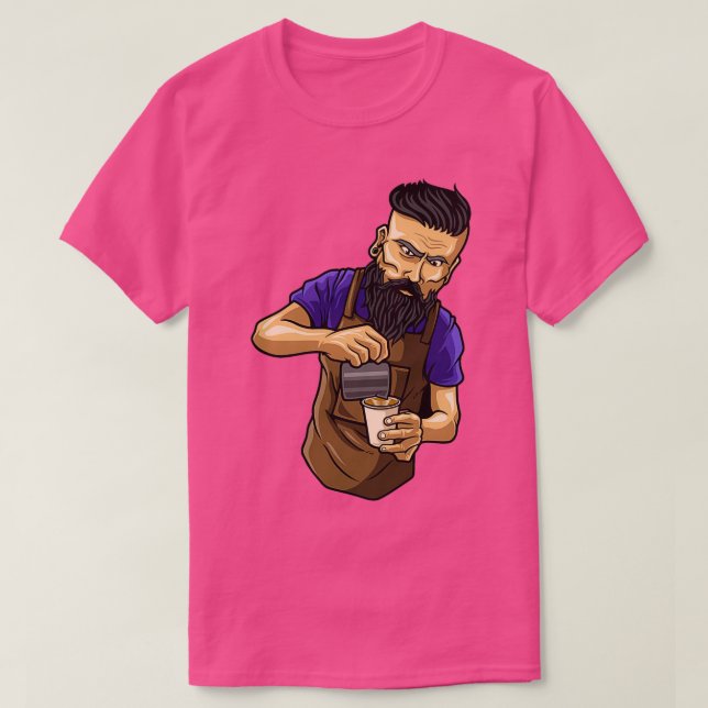 Camiseta Día Nacional de Barista 10 (Diseño del anverso)