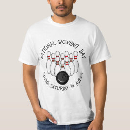 Camiseta Día nacional de bolos