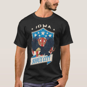 Camiseta Día Nacional de Iowa en Sioux City