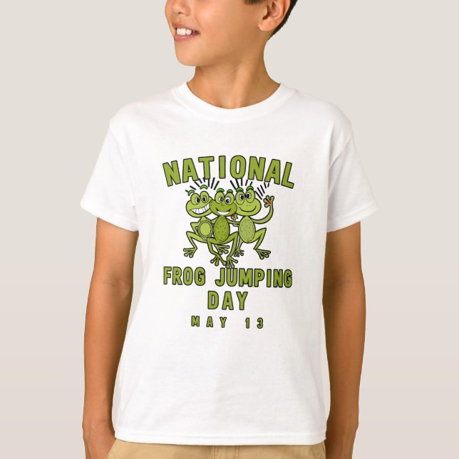 CAMISETA DÍA NACIONAL DE JUEGOS DE FRONTERAS 13 DE MAYO (Anverso)