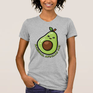 Camiseta Día nacional de la aguacate