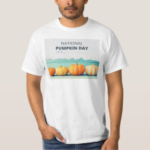 Camiseta Día Nacional de la Calabaza