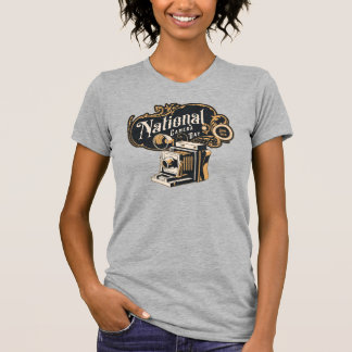 Camiseta Día nacional de la cámara, cámara vintage