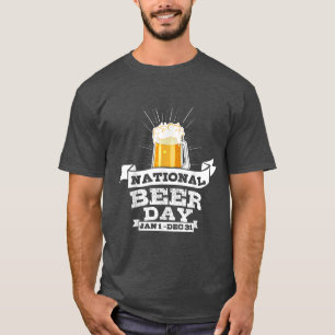 Camiseta Día Nacional de la Cerveza Funny T para el amor de