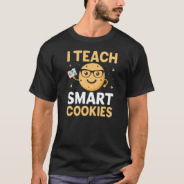 Camiseta Día Nacional de la Cookie, enseño cookies intelige