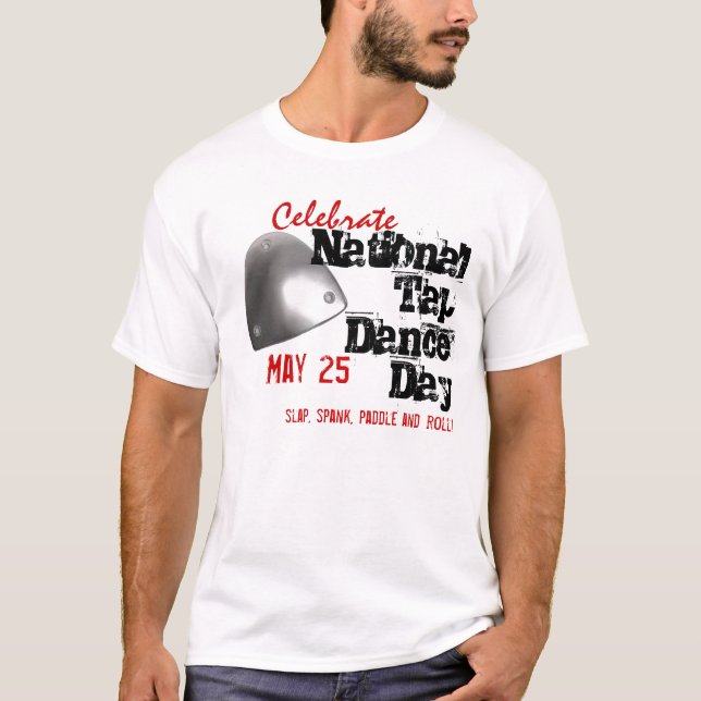 Camiseta Día nacional de la danza de golpecito (Anverso)