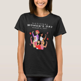 Camiseta Día Nacional de la Mujer