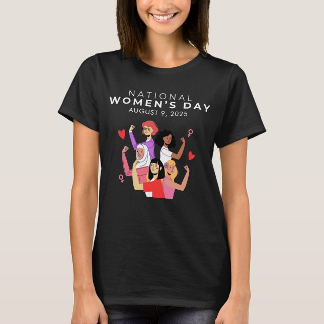 Camiseta Día Nacional de la Mujer