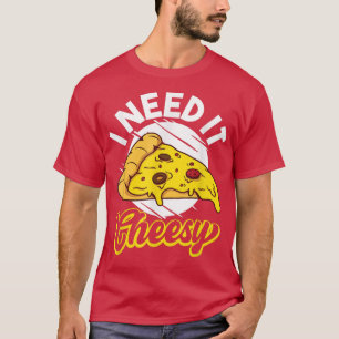 Camiseta Día Nacional De La Pizza Cheesy Pizza Foodie Itali