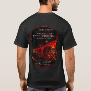 Camiseta Día Nacional de los Bomberos Caídos London Bridge