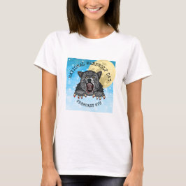 Camiseta Día Nacional de los Hombres Werewolf 6 de febrero