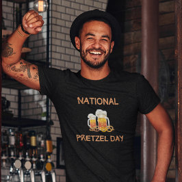 Camiseta Día Nacional de Pretzel
