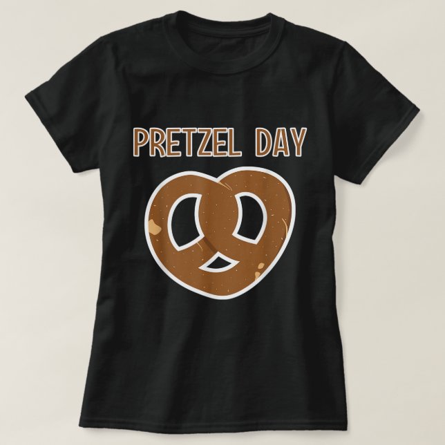 Camiseta Día Nacional de Pretzel Día de Pretzels Meme de al (Diseño del anverso)