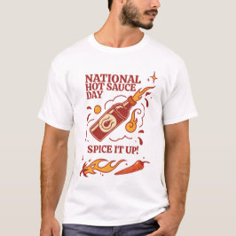 Camiseta Día Nacional de Salsa Caliente