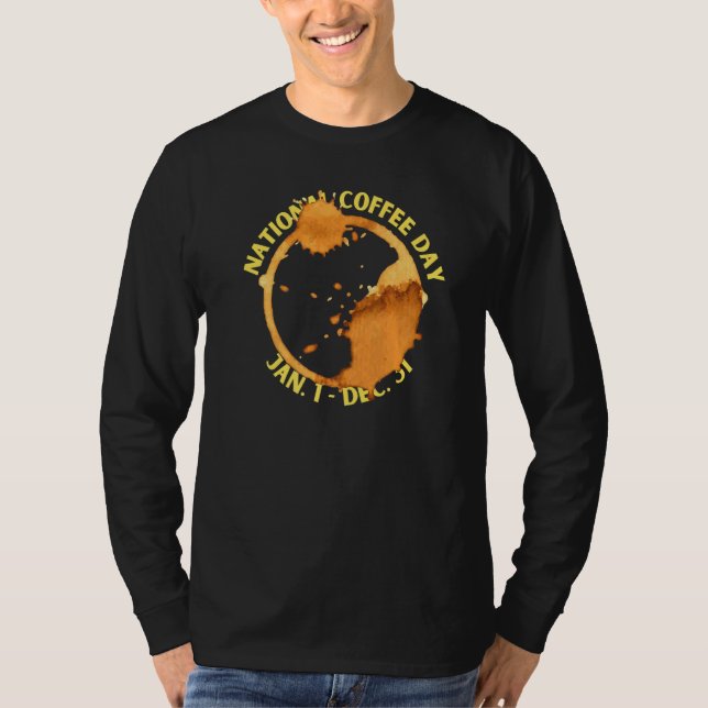 Camiseta Día Nacional del Café (Anverso)