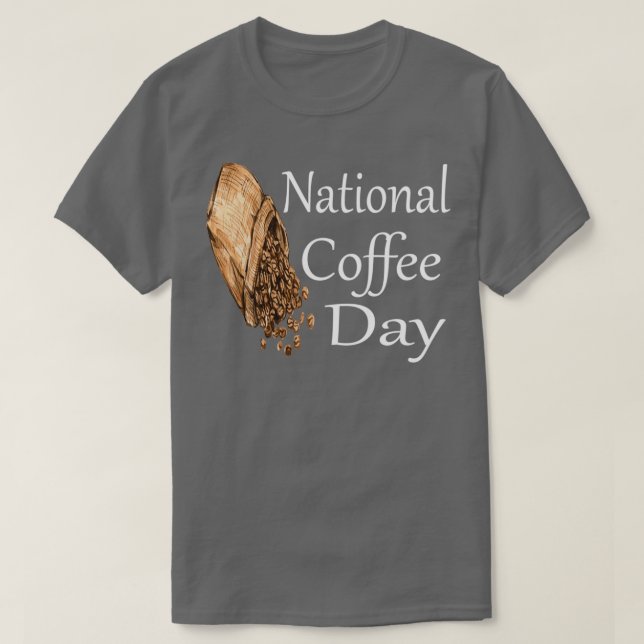 Camiseta Día Nacional del Café (Diseño del anverso)