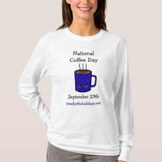 Camiseta Día Nacional del Café 29 de septiembre | Festivida (Anverso)