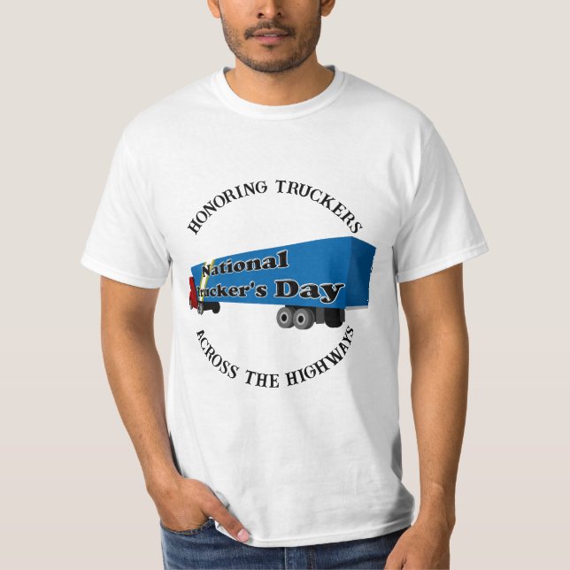 Camiseta Día Nacional del Camionero (Anverso)