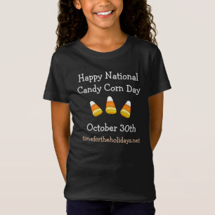 Camiseta Día Nacional del Candy Corn 30 de octubre