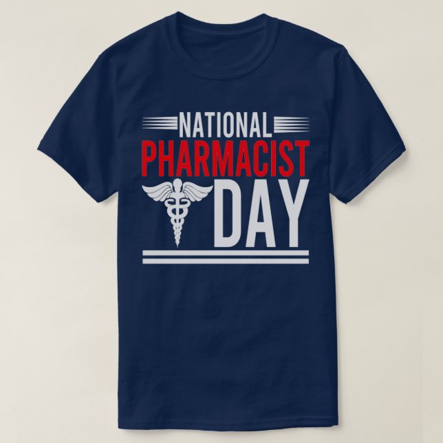 Camiseta Día Nacional del Farmacéutico 10 (Diseño del anverso)