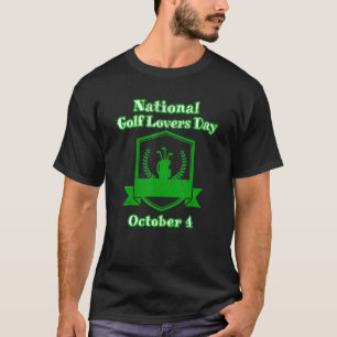 Camiseta Día Nacional del Golf 4 de Octubre: Consejo de Gol
