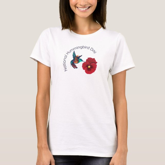 Camiseta Día Nacional del Hummingbird (Anverso)