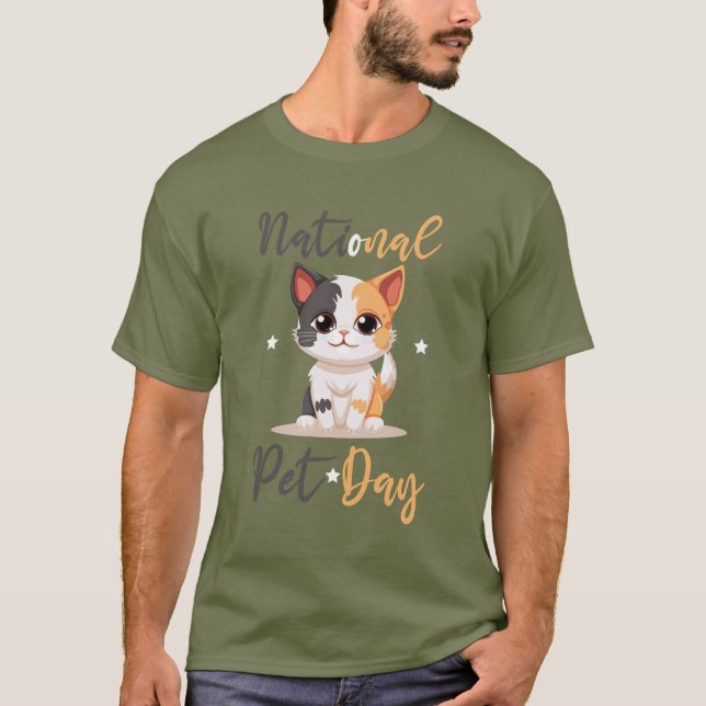 Camiseta Día Nacional del Mascota (Anverso)