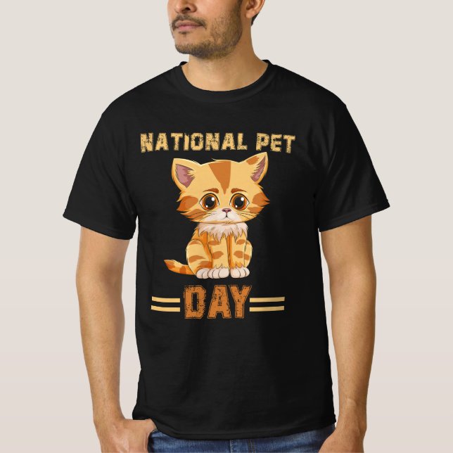 Camiseta Día Nacional del Mascota (Anverso)
