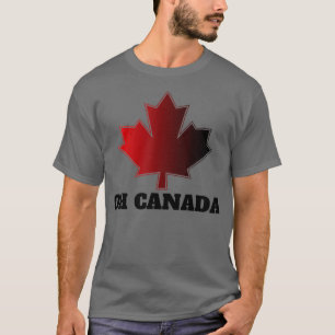 Camiseta Día Nacional del Orgullo Canadiense de Maple Leaf