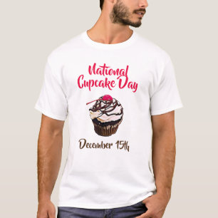 Camiseta Día nacional del pastel 15 de diciembre