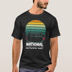 Camiseta Día Nacional del Perro Caliente Feliz Día del Perr
