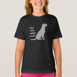 CAMISETA DÍA NACIONAL DEL PERRO PERROS SOBRE DRAMA SIEMPRE 