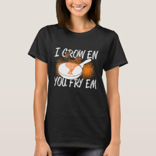 Camiseta Día Nacional del Pollo Frito Crecen en mí, Fríelos