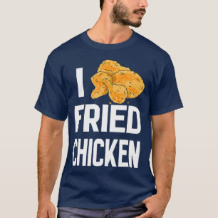 Camiseta Día nacional del pollo frito me encanta el pollo 