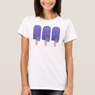 Camiseta Día Nacional del Popsicle del Arándano Azul