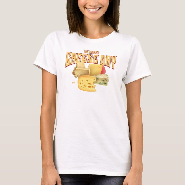 Camiseta Día Nacional del Queso (Anverso)