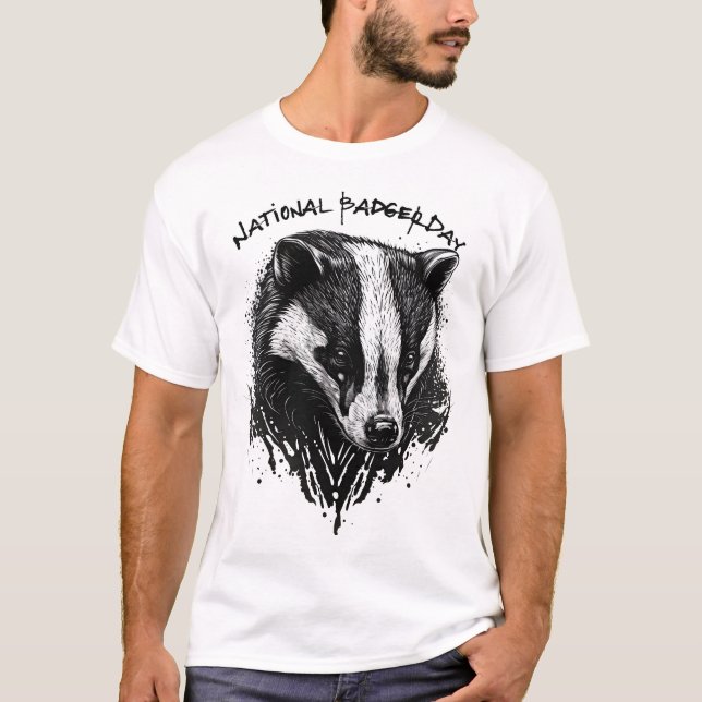 Camiseta Día Nacional del Tejón (Anverso)