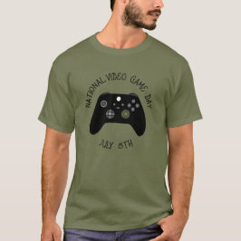 Camiseta Día nacional del videojuego 8 de julio