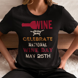 Camiseta Día Nacional del Vino Wine Knot