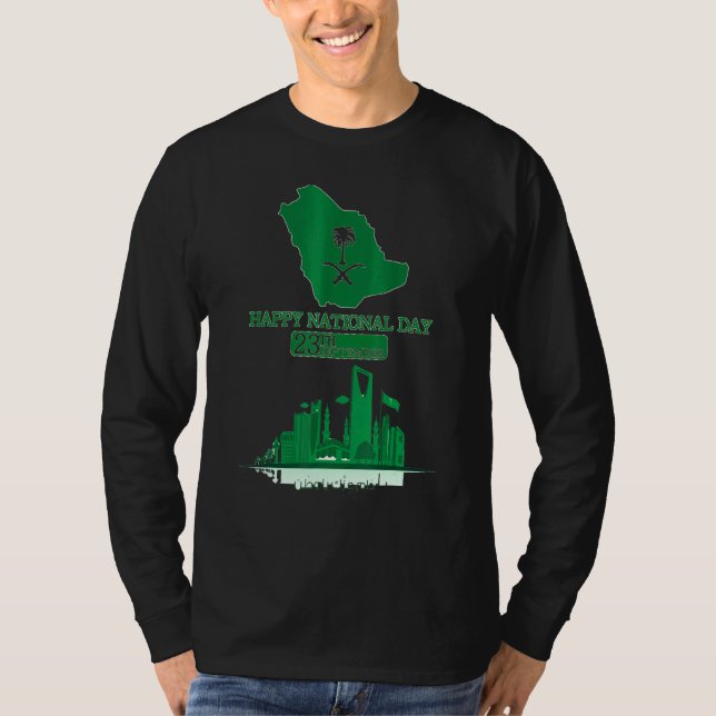 Camiseta Día Nacional Saudita (Anverso)