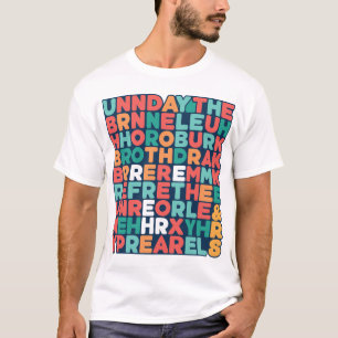 Camiseta Día Nacional Sin Rima Ni Razón